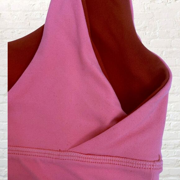 Lululemon Align Reversible Bra 8 Light Support Smoky Red Pink Blossom - Picture 7 of 14